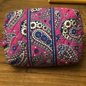 Vera Bradley Large Cosmetic Case in Boysenberry